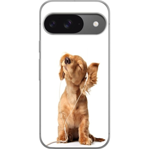 Google Pixel 9 Pro Gjennomsiktig deksel Hund