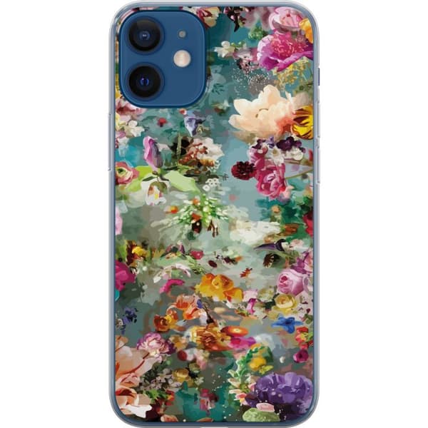 Kompatibelt Mobilskal till Apple iPhone 12 Blommor