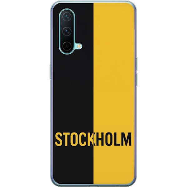 OnePlus Nord CE 5G Genomskinligt Skal Stockholm – fotboll