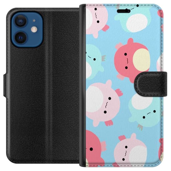 Kompatibelt Plånboksfodral till Apple iPhone 12 Squishmallow
