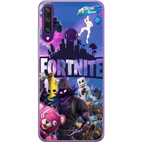 Huawei Y6p Gennemsigtig cover Fortnite