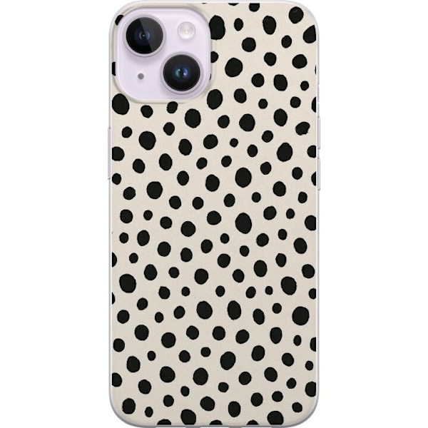 Apple iPhone 14 Läpinäkyvä kuori Dot Dance