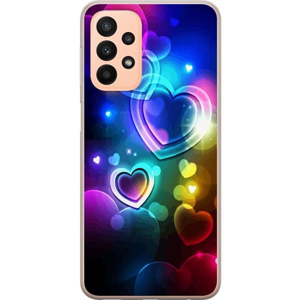 Kompatibelt Mobildeksel til Samsung Galaxy A23 NeonKjærlighet