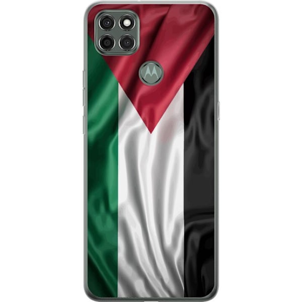 Motorola Moto G9 Power Läpinäkyvä kuori Palestiinan lippu