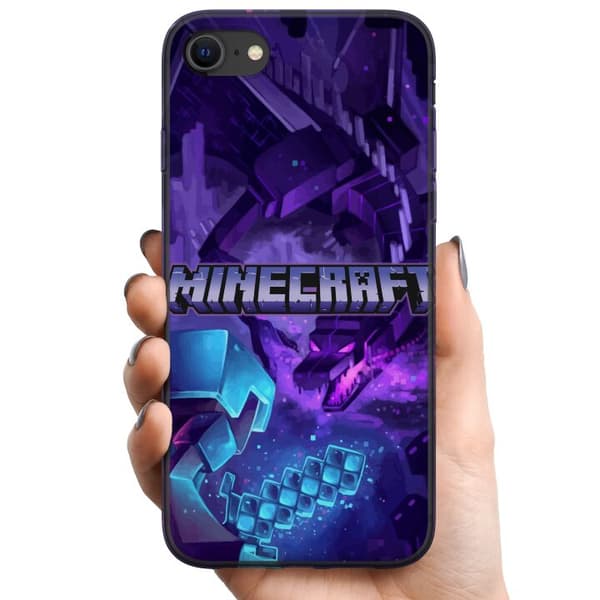 Kompatibelt Mobildeksel til Apple iPhone SE (2020) Minecraft