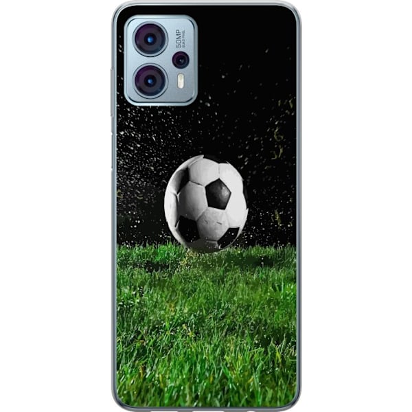 Motorola Moto G23 Gjennomsiktig deksel Fotballhandling