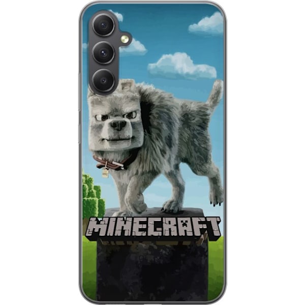 Samsung Galaxy A15 5G Läpinäkyvä kuori A Minecraft Movie