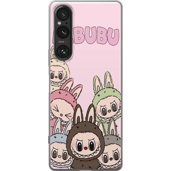 Sony Xperia 1 V Läpinäkyvä kuori Labubu Classics