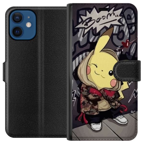 Kompatibelt Plånboksfodral till Apple iPhone 12 mini Pokemon