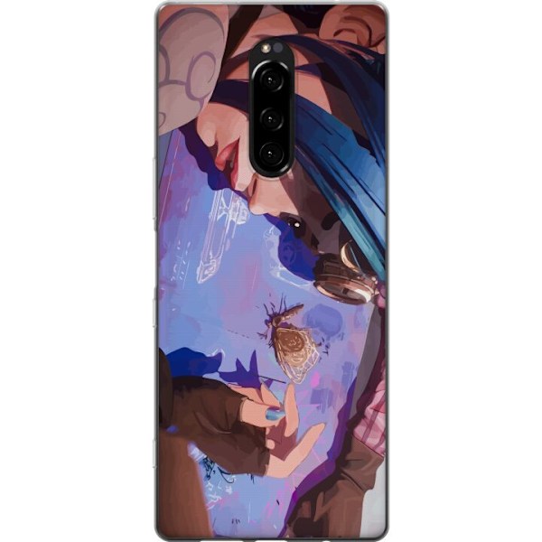 Sony Xperia 1 Läpinäkyvä kuori Arcane