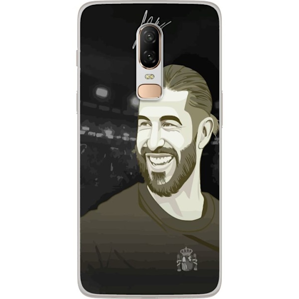 OnePlus 6 Genomskinligt Skal Sergio Ramos