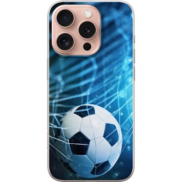 Apple iPhone 16 Pro Gennemsigtig cover Fodbold