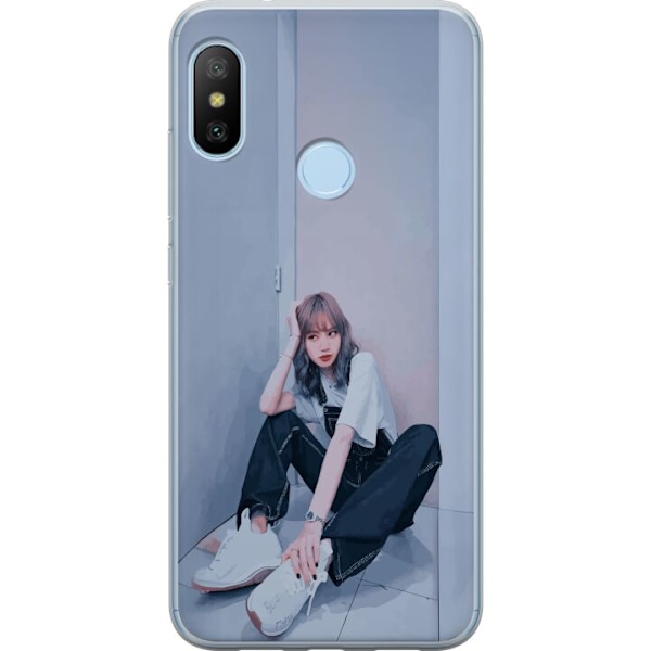 Xiaomi Mi A2 Lite Läpinäkyvä kuori Lisa from Blackpink – K-pop Style Icon