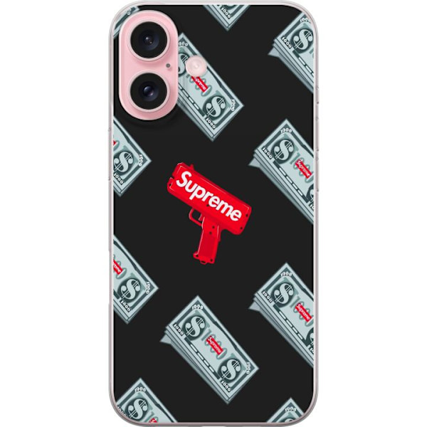 Apple iPhone 16 Gennemsigtig cover Supreme