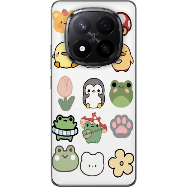 Xiaomi Redmi Note 14 Pro+ Genomskinligt Skal Kawaii Friends