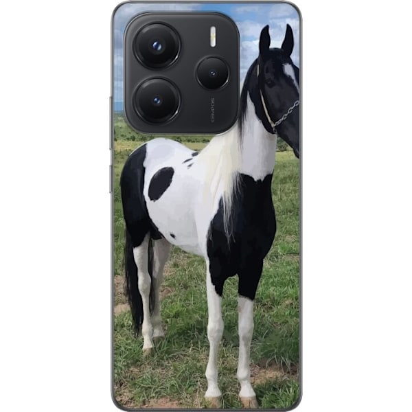 Xiaomi Redmi Note 14 Genomskinligt Skal Hästmagi – stiliser