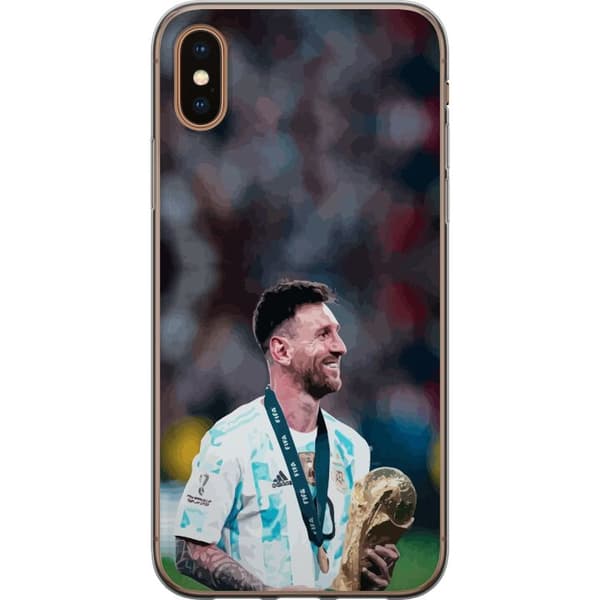 Kompatibelt Mobilskal till Apple iPhone XS Messi