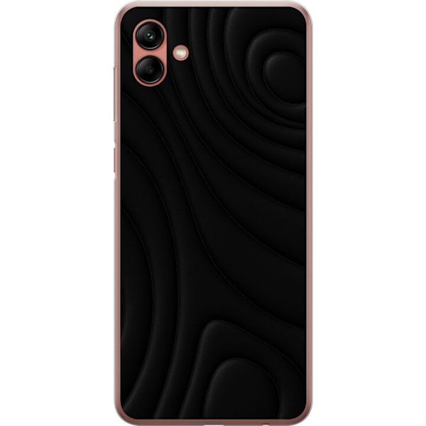 Samsung Galaxy A04 Läpinäkyvä kuori Tummat Aallot