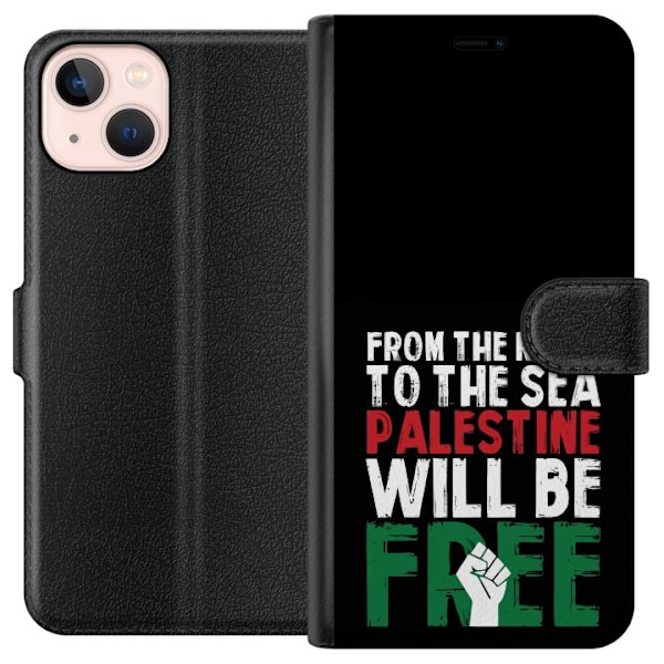 Apple iPhone 13 mini Lompakkokotelo Vapauta Palestiina