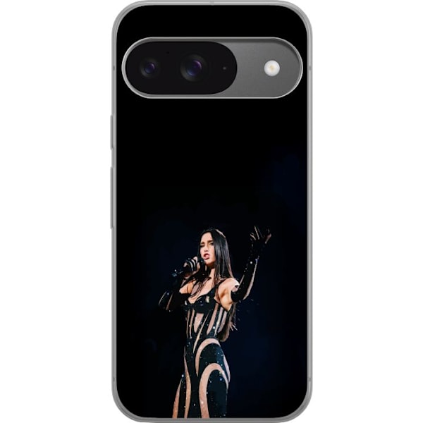 Google Pixel 9 Läpinäkyvä kuori Dua Lipa – Pop Star Aesthetic