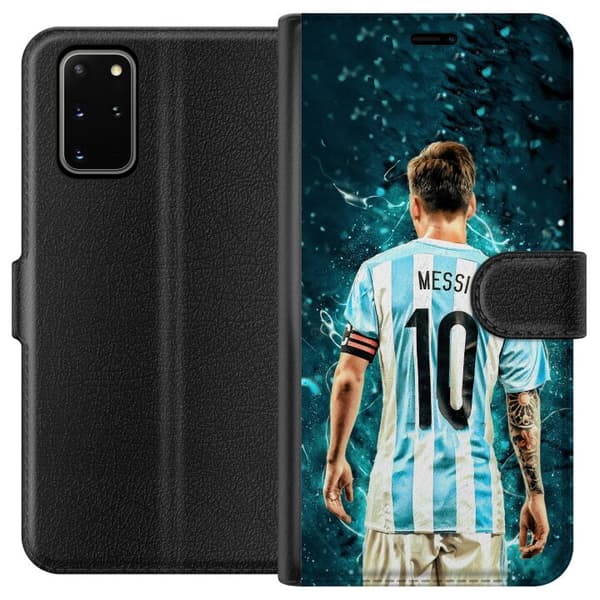 Kompatibel Tegnebogsetui til Samsung Galaxy S20+ Messi