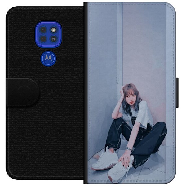 Motorola Moto G9 Play Lompakkokotelo Lisa from Blackpink – K-pop Style Icon