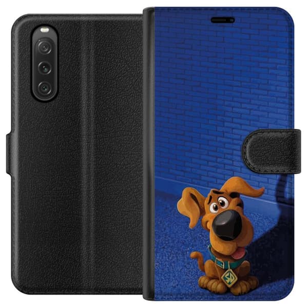 Kompatibel Tegnebogsetui til Sony Xperia 10 V Scooby-Doo