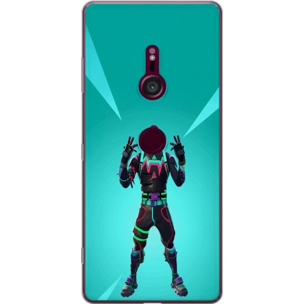 Sony Xperia XZ3 Gjennomsiktig deksel svart ridder fortnite