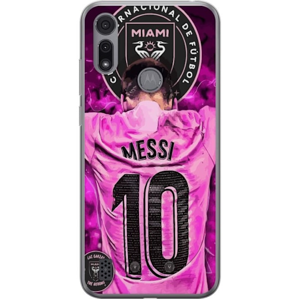 Motorola Moto E6i Gjennomsiktig deksel Messi