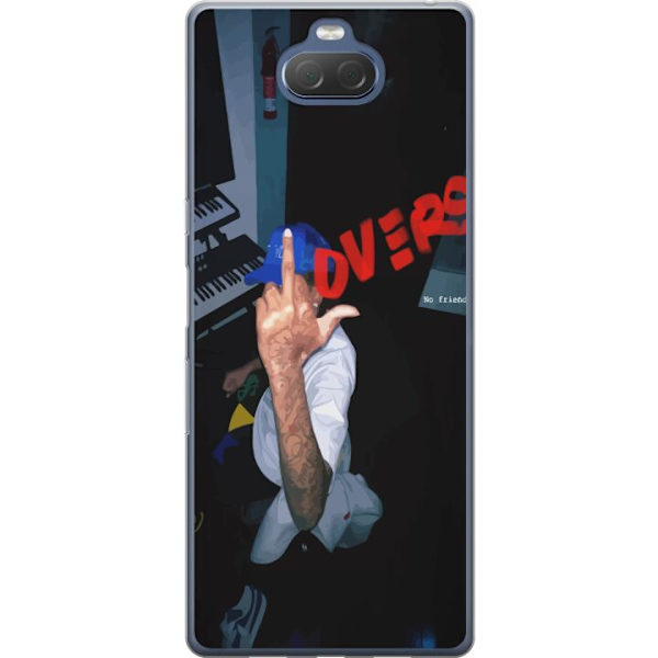 Sony Xperia 10 Plus Gennemsigtig cover Kærlighed Mystik Design Romantisk Motiv Populært Grafisk Mønster Mode Stil