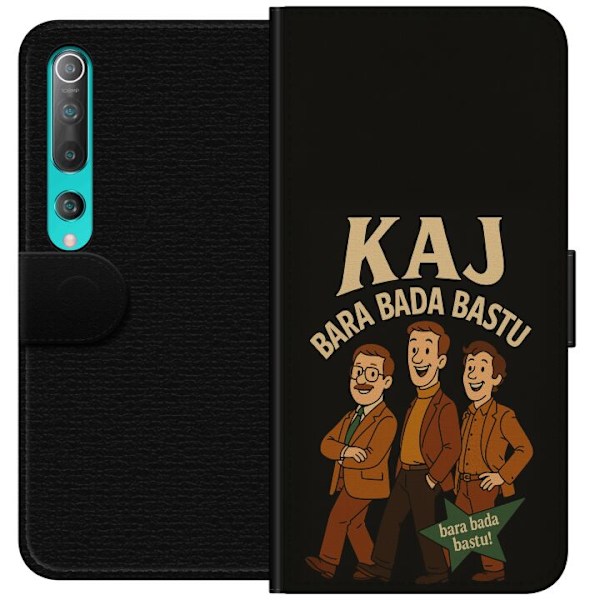 Xiaomi Mi 10 5G Plånboksfodral Kaj Bara Bada Bastu Festivalen