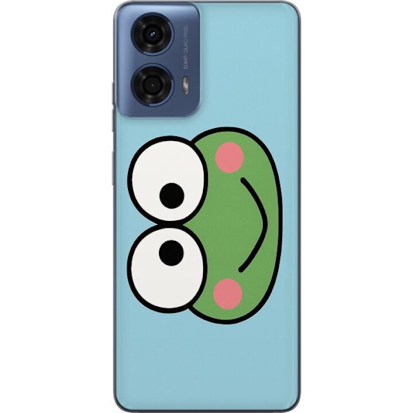 Motorola Moto G04 Läpinäkyvä kuori Keroppi Smile