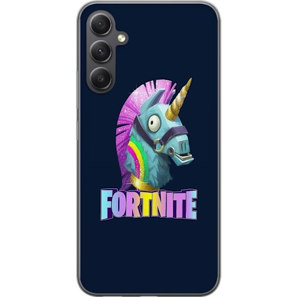 Samsung Galaxy A15 5G Läpinäkyvä kuori Fortnite Hevonen