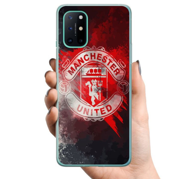 OnePlus 8T TPU Matkapuhelimen kuori Manchester United FC