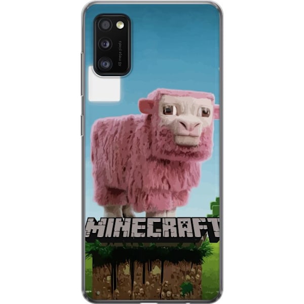 Samsung Galaxy A41 Läpinäkyvä kuori A Minecraft Movie