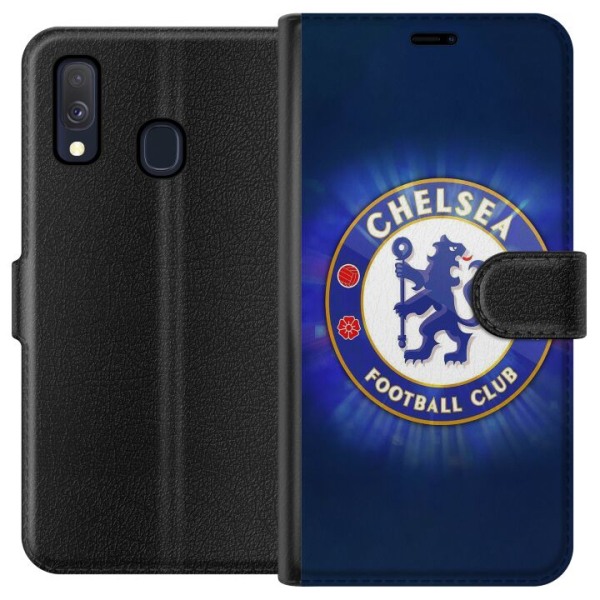 Samsung Galaxy A40 Tegnebogsetui Chelsea Fodbold