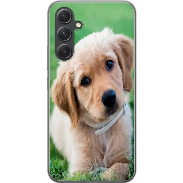 Samsung Galaxy S24+ Gennemsigtig cover Hund