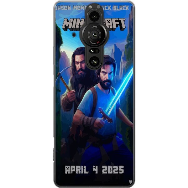 Sony Xperia Pro-I Gennemsigtig cover En Minecraft-film