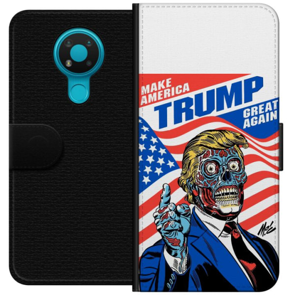 Nokia 3.4 Plånboksfodral Trump