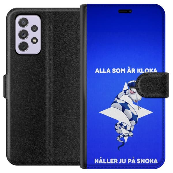 Kompatibelt Plånboksfodral till Samsung Galaxy A52s 5G Norrköping Snoka