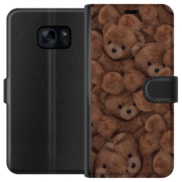 Samsung Galaxy S7 Lommeboketui Teddy