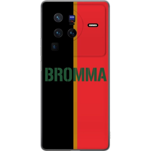 vivo X80 Pro Gennemsigtig cover Bromma