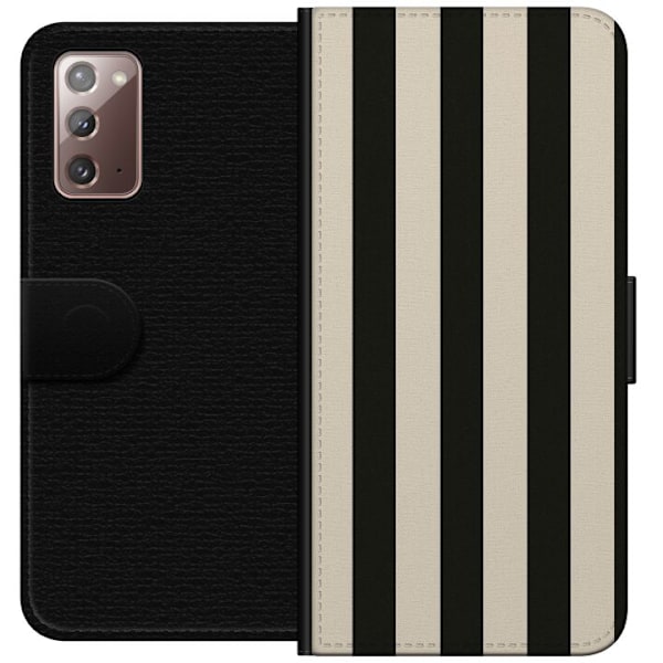 Samsung Galaxy Note20 Tegnebogsetui Linje Flow