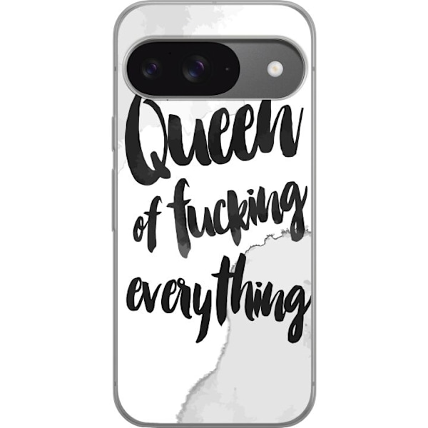 Google Pixel 9 Pro Gennemsigtig cover The Queen of Everything