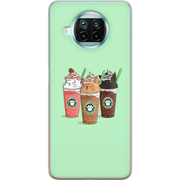 Xiaomi Mi 10T Lite 5G Gennemsigtig cover Catpuccino