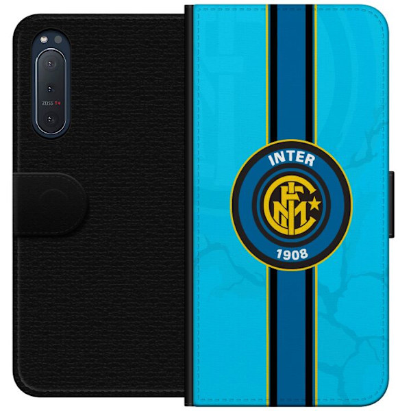 Sony Xperia 5 II Lompakkokotelo Inter Milan