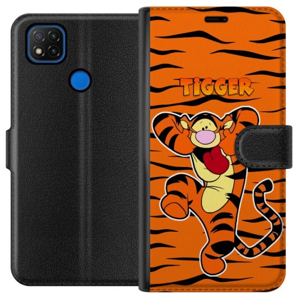 Xiaomi Redmi 9C Plånboksfodral Tiger
