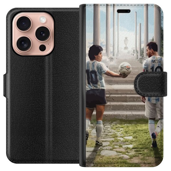 Apple iPhone 16 Pro Lommeboketui Messi