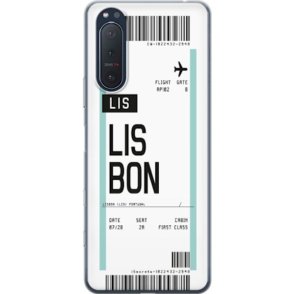 Sony Xperia 5 II Gennemsigtig cover Lissabon