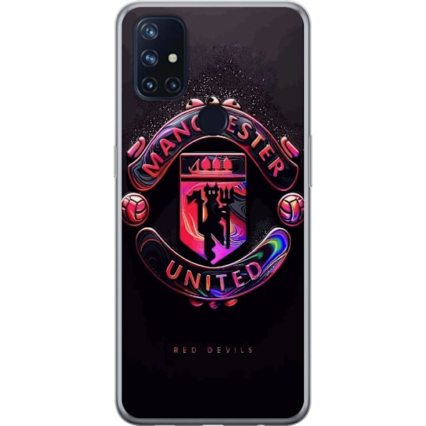 OnePlus Nord N10 5G Gjennomsiktig deksel Manchester United